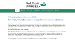 Desktop Screenshot of gruenimmobilien.de